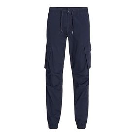 Jack & Jones Jpstkane Jjnoah Cuffed Cargo Noos Koyu Lacivert Erkek Kargo Pantolon