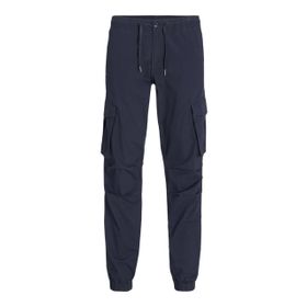 Jack & Jones Jpstkane Jjnoah Cuffed Cargo Noos Koyu Lacivert Erkek Kargo Pantolon