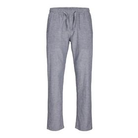 Jack & Jones Jpstkane Jjsummer Linen Blend Jogger SN Soluk Mavi Erkek Pantolon
