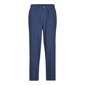 Jack & Jones Jpstkarl Jjlawrence Linen Chino SN Koyu Denim Jogger Erkek Pantolon