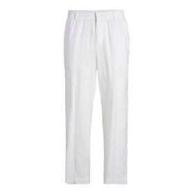 Jack & Jones Jpstkarl Jjlawrence Linen Chino SN Parlak Beyaz Jogger Erkek Pantolon