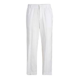 Jack & Jones Jpstkarl Jjlawrence Linen Chino SN Parlak Beyaz Jogger Erkek Pantolon