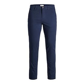 Jack & Jones Jpstmarco Jjbowie Noos Lacivert Chino Erkek Pantolon