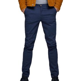 Jack & Jones Jpstmarco Jjbowie Noos Lacivert Chino Erkek Pantolon