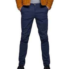 Jack & Jones Jpstmarco Jjbowie Noos Lacivert Chino Erkek Pantolon