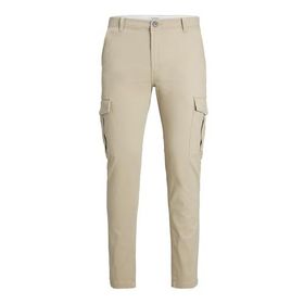 Jack & Jones Jpstmarco Jjjoe Cargo Koyu Bej Erkek Kargo Pantolon