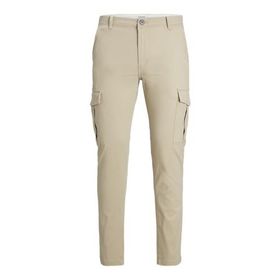 Jack & Jones Jpstmarco Jjjoe Cargo Koyu Bej Erkek Kargo Pantolon