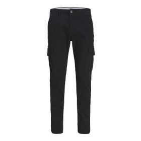 Jack & Jones Jpstmarco Jjjoe Cargo Siyah Erkek Kargo Pantolon