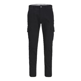 Jack & Jones Jpstmarco Jjjoe Cargo Siyah Erkek Kargo Pantolon