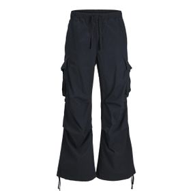 Jack & Jones Jpstparachute Jjzayn Cargo SN Siyah Erkek Kargo Pantolon