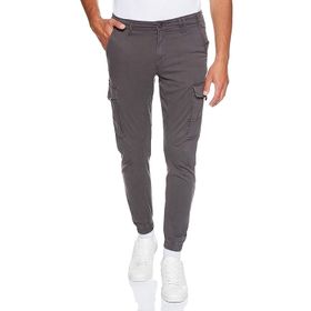 Jack & Jones Jpstpaul Jjflake Cargo Asphalt Noos Gri Erkek Pantolon