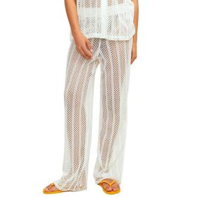Jack & Jones Jxellie Hw Loose Pant JRS LN Vanilya Rengi Kadın Pantolon