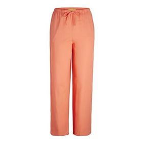 Jack & Jones Jxflora Linen Blend Mw Pant WVN SN Şeftali Pembesi Kadın Pantolon