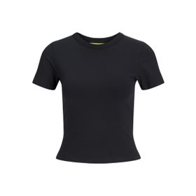 Jack & Jones Jxgigi STR Ss Baby Tee JRS Noos Siyah Kadın T-shirt