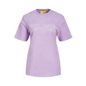 Jack & Jones Jxinez RLX SS TEE JRS Lila Kadın T-shirt
