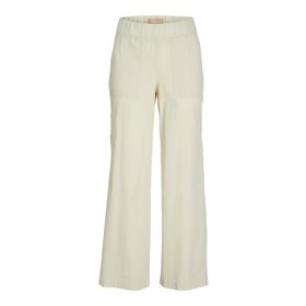 Jack & Jones Jxkaia Seersucker Mw Pant Wvn Kemik Rengi Kadın Pantolon