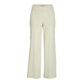 Jack & Jones Jxkaia Seersucker Mw Pant Wvn Kemik Rengi Kadın Pantolon