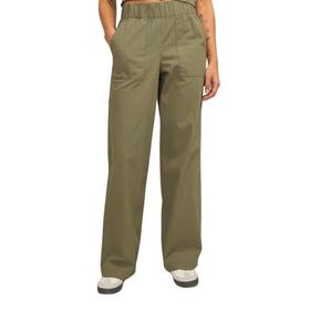 Jack & Jones Jxkaia Seersucker Mw Pant Wvn Koyu Yeşil Kadın Pantolon