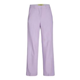 Jack & Jones Jxmary Hw Pant Tlr Noos Lila Kadın Pantolon
