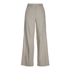 Jack & Jones Jxmary Rlx Linen Hw Pant Tlr SN Koyu Bej Kadın Pantolon