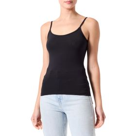 Jack & Jones Jxsaga STR Singlet Top JRS Noos Siyah Kadın T-shirt