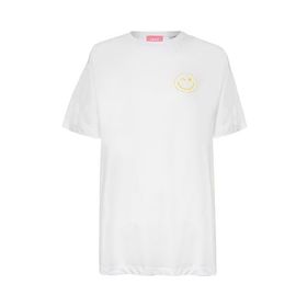 Jack & Jones Jxsmilla RLX Oneck SS Tee JRS Parlak Beyaz Kadın T-shirt