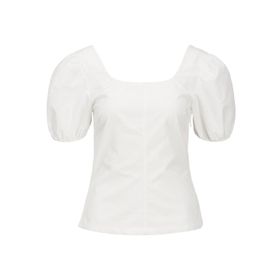 Jack & Jones Jxstella SS Açık Gri Top WVN Kadın T-shirt