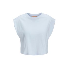 Jack & Jones Jxzoe SL RLX Short Tee JRS SN Buz Mavisi Kadın T-shirt