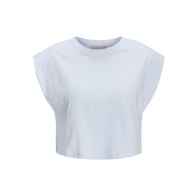 Jack & Jones Jxzoe SL RLX Short Tee JRS SN Buz Mavisi Kadın T-shirt