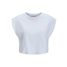 Jack & Jones Jxzoe SL RLX Short Tee JRS SN Buz Mavisi Kadın T-shirt