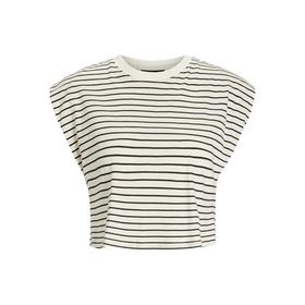 Jack & Jones Jxzoe Sl Rlx Short Tee JRS SN Vanilya Rengi Kadın T-shirt