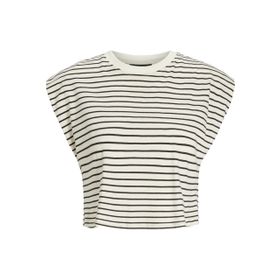 Jack & Jones Jxzoe Sl Rlx Short Tee JRS SN Vanilya Rengi Kadın T-shirt
