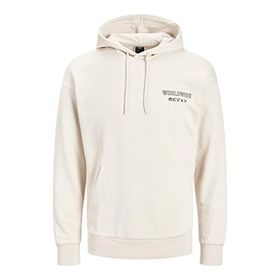 Jack & Jones Kapüşonlu Moonbeam Erkek S Sweatshirt