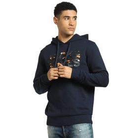 Jack & Jones Kapüşonlu Navy Blazer Erkek M Sweatshirt