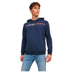 Jack & Jones Kapüşonlu Navy Blazer Erkek M Sweatshirt