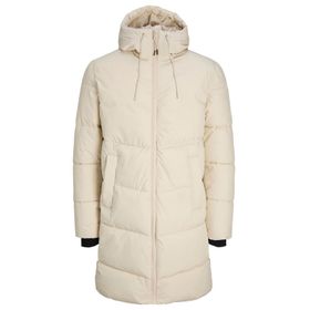 Jack & Jones Krem Jorcopenhagen Long Puffer Ln Erkek Günlük Mont