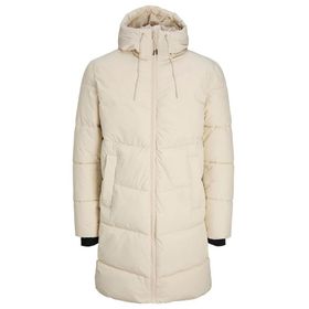 Jack & Jones Krem Jorcopenhagen Long Puffer Ln Erkek Günlük Mont