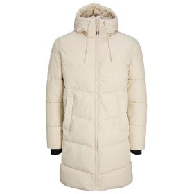 Jack & Jones Krem Jorcopenhagen Long Puffer Ln Erkek Günlük Mont