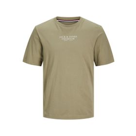 Jack & Jones Logolu Aloe Yuvarlak Yaka Erkek T-shirt