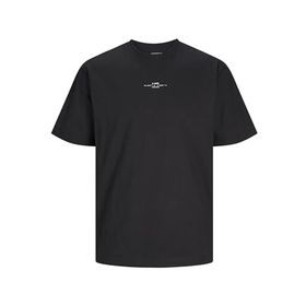 Jack & Jones O-Neck Baskılı Siyah Erkek T-shirt