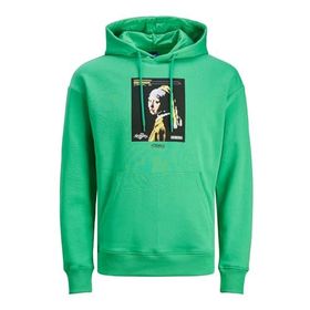 Jack & Jones Originals Joropus Sweat Hood TG Koyu Yeşil Erkek Sweatshirt