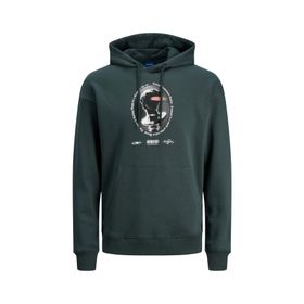 Jack & Jones Originals Joropus Sweat Hood TG Koyu Yeşil Erkek Sweatshirt