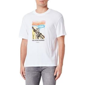 Jack & Jones Originals Joropus Tee Ss Crew Neck TG Parlak Beyaz Erkek T-shirt
