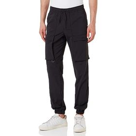 Jack & Jones Pants Studio Jpstkane Jjjones Technical Cargo Ana Siyah Erkek Pantolon