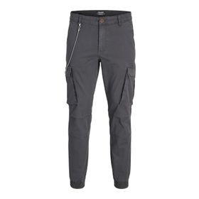 Jack & Jones Pants Studio Jpstmarco Jjlorenzo Ama Koyu Gri Erkek Pantolon