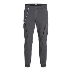 Jack & Jones Pants Studio Jpstmarco Jjlorenzo Ama Koyu Gri Erkek Pantolon