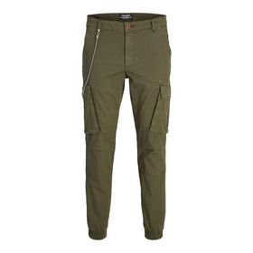 Jack & Jones Pants Studio Jpstmarco Jjlorenzo Ama Koyu Yeşil Erkek Pantolon