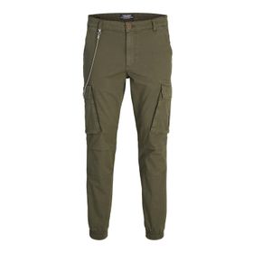 Jack & Jones Pants Studio Jpstmarco Jjlorenzo Ama Koyu Yeşil Erkek Pantolon