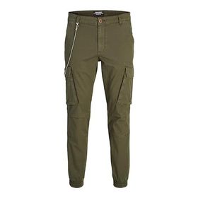 Jack & Jones Pants Studio Jpstmarco Jjlorenzo Ama Koyu Yeşil Erkek Pantolon