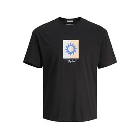 Jack & Jones Plus Jormarbella Branding Tee Ss Crew N Pls Parlak Beyaz Erkek T-shirt